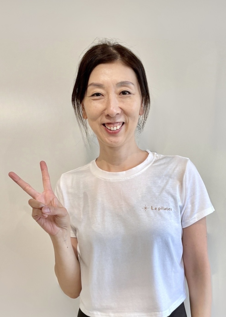 La pilates岡山駅前店の女性インストラクター