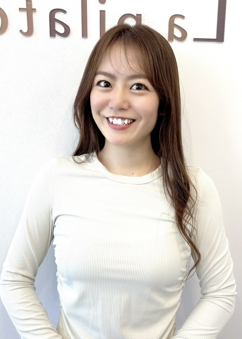 La pilates蒲田店の女性インストラクター
