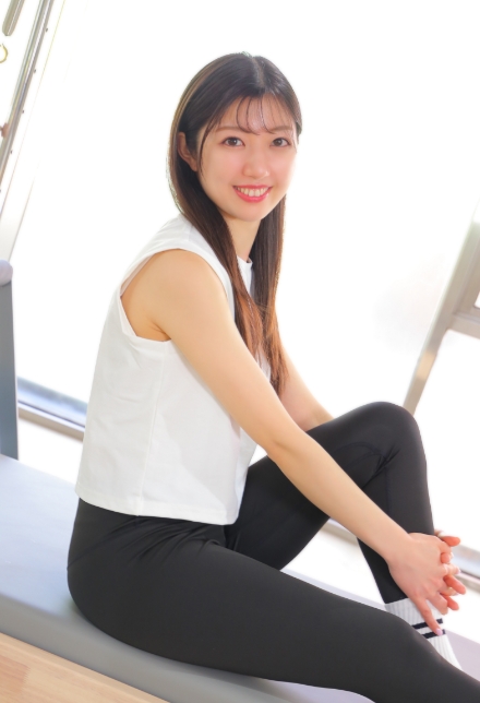 La pilates熊谷店の女性インストラクター