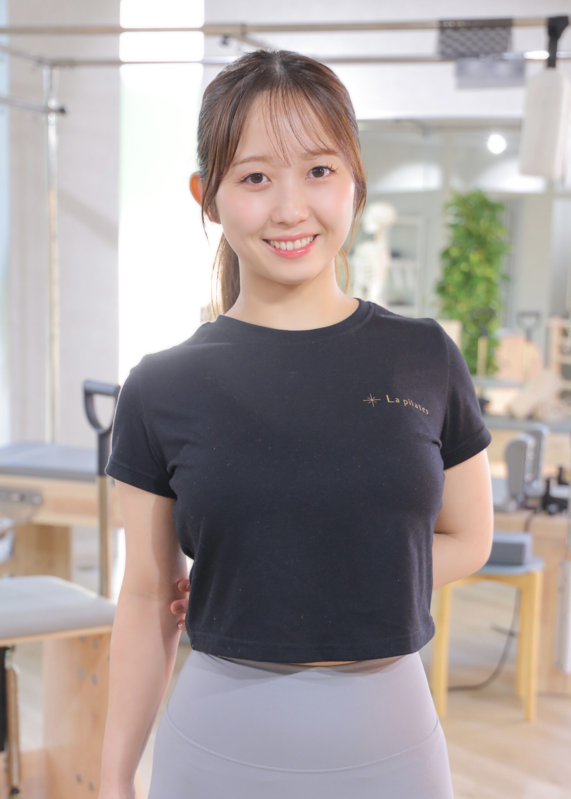 La pilates熊谷店の女性インストラクター