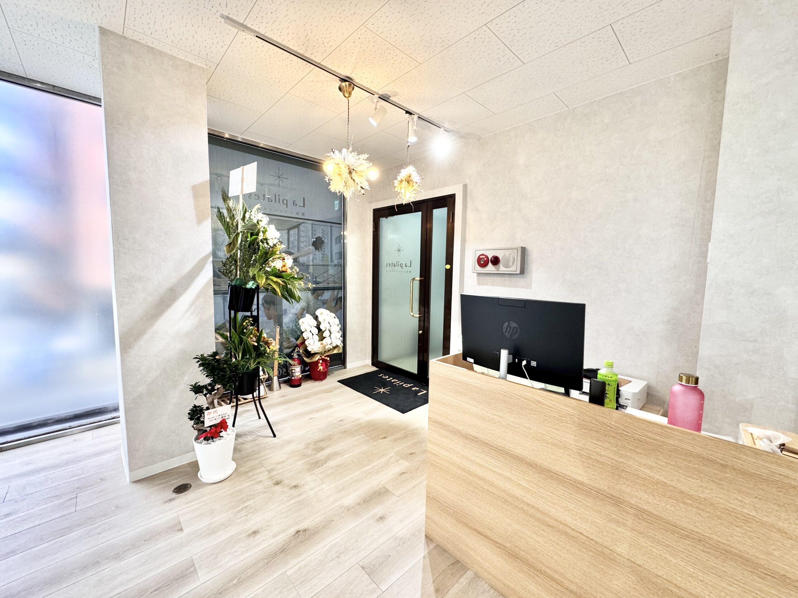 La pilates熊谷店入り口
