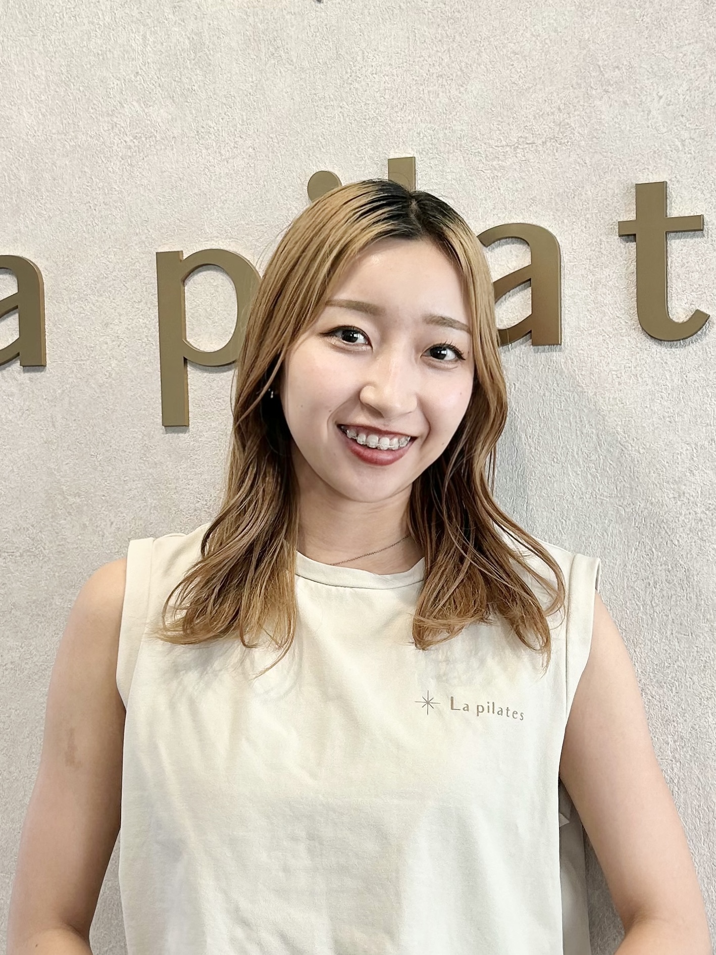 La pilates安佐南店の女性インストラクター