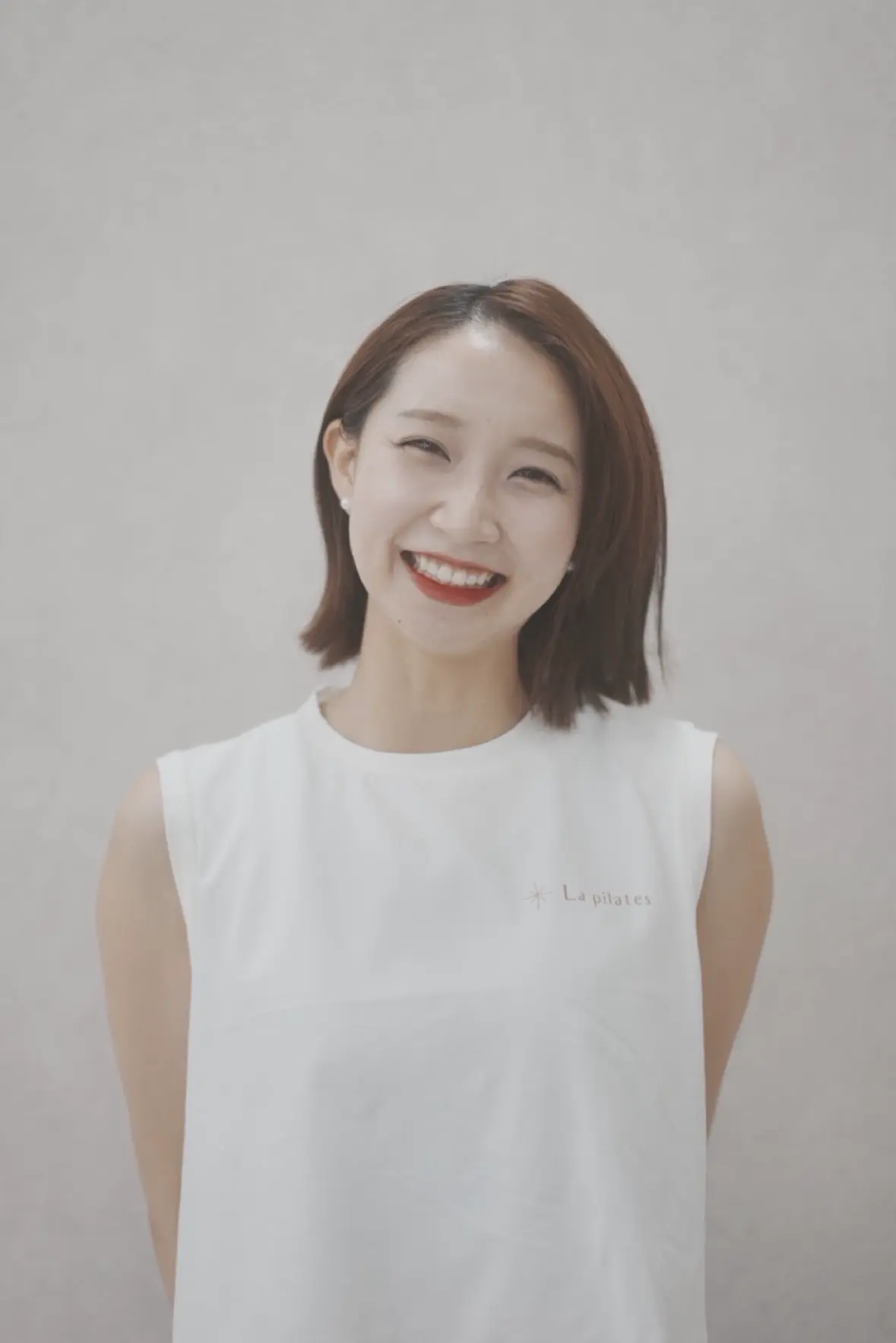 La pilates橋本店の女性インストラクター