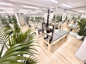 La pilates横浜店のスタジオ