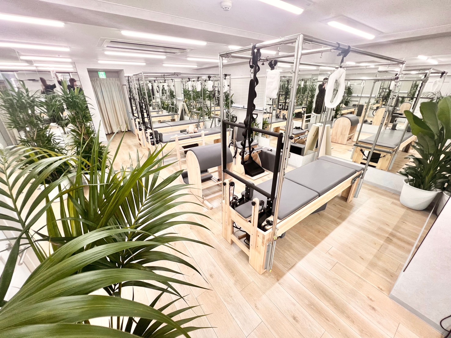 La pilates横浜店のスタジオ