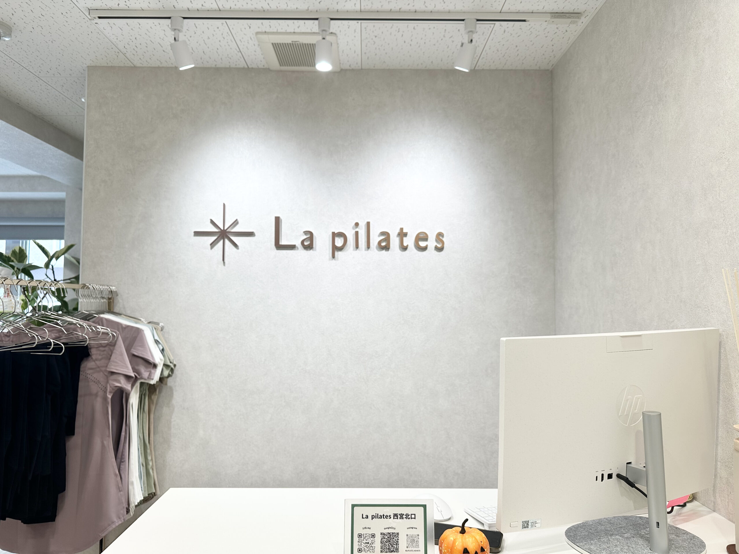 La pilates西宮北口店入り口