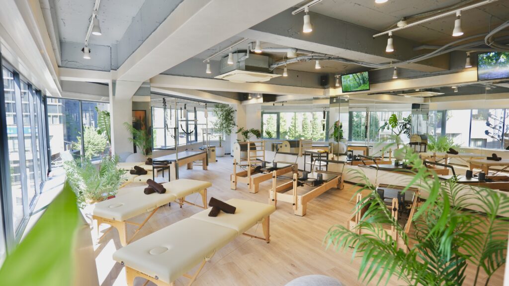 La pilatesスタジオの写真