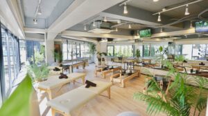 La pilatesスタジオの写真