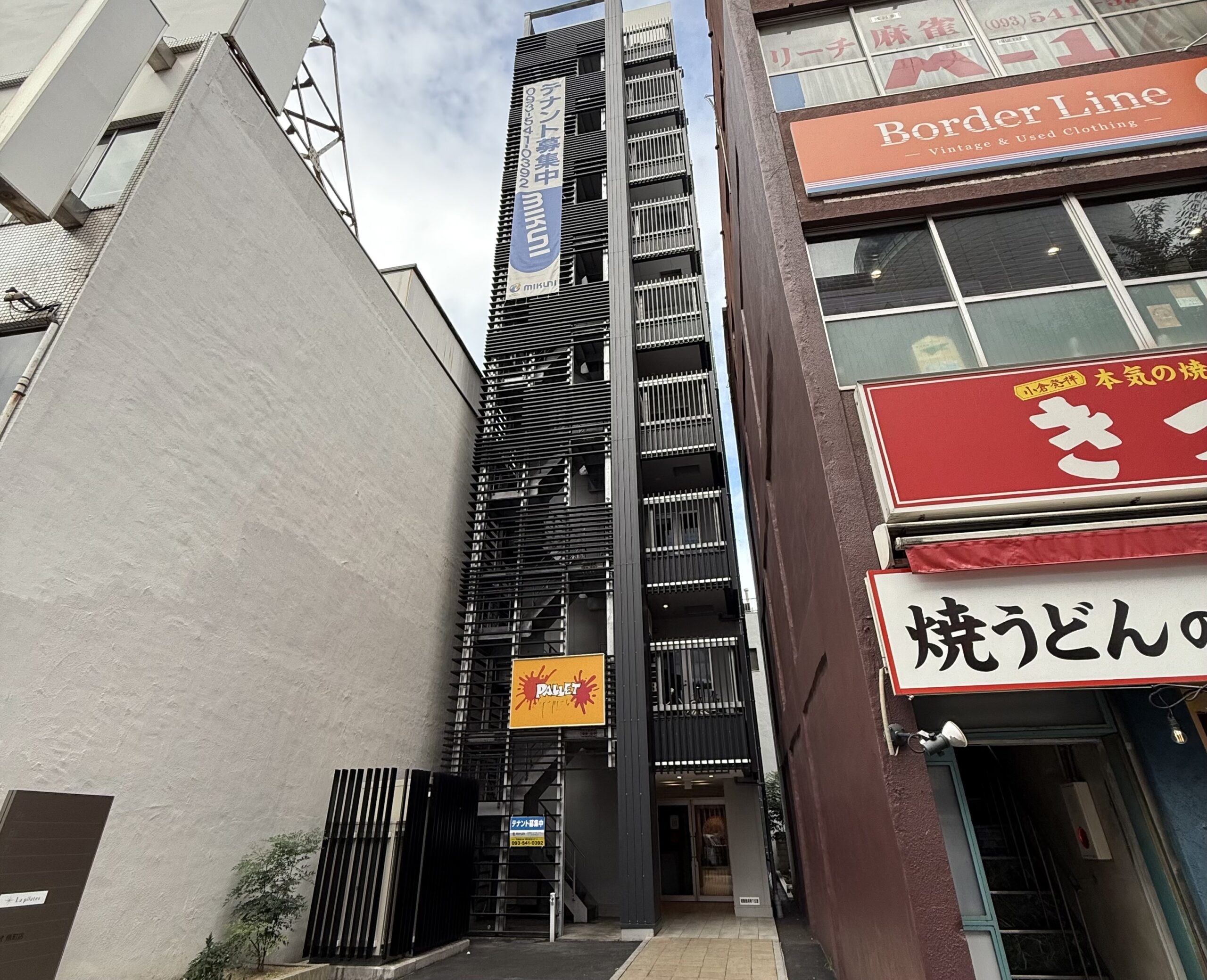 La pilates小倉店入り口