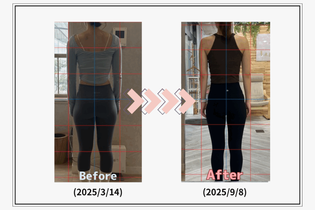 姿勢が整った女性