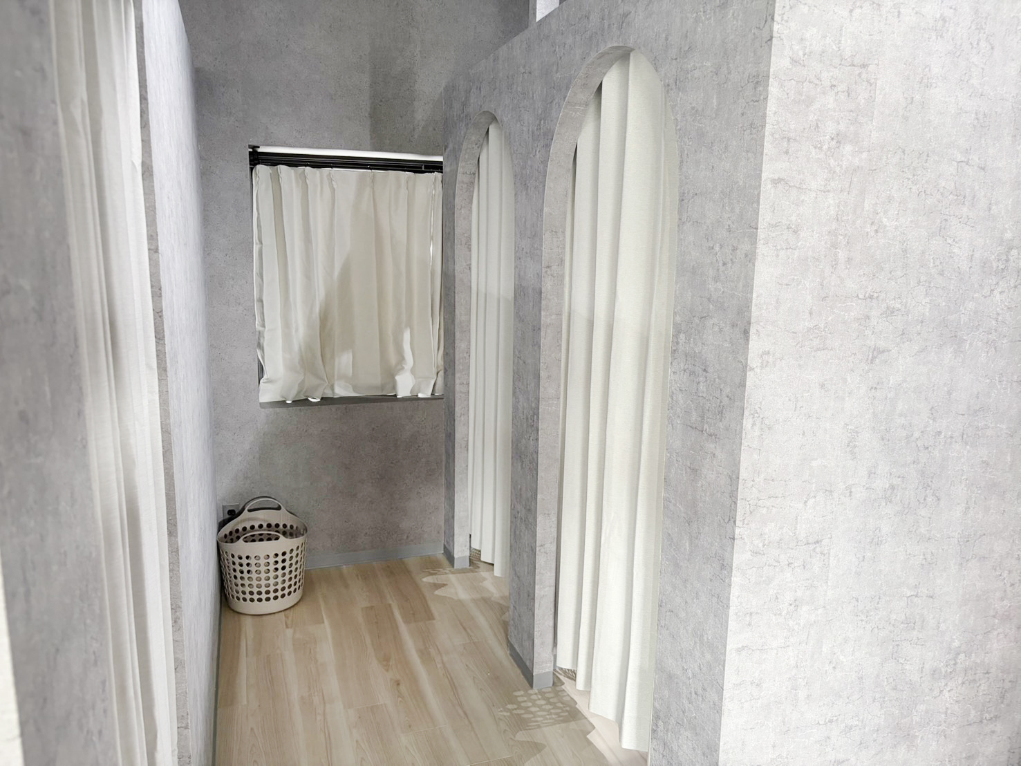 更衣室完備の清潔な太田店スタジオ