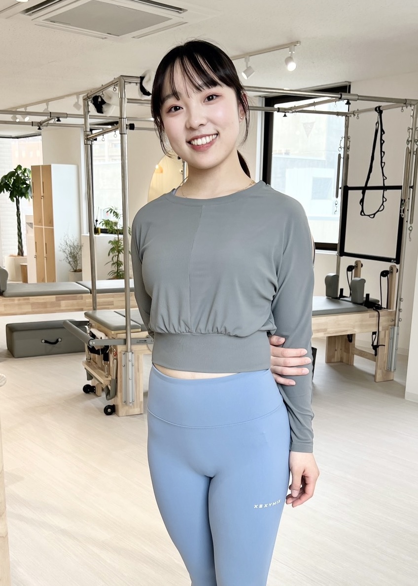 La pilates長野店の女性インストラクター