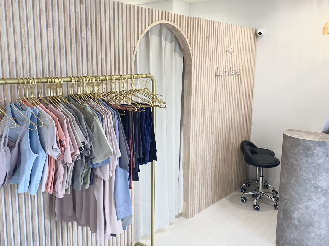 無料レンタルウェア完備の長野店スタジオ