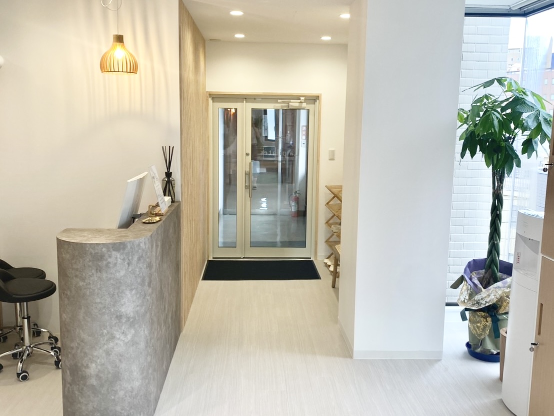 La pilates長野店入り口