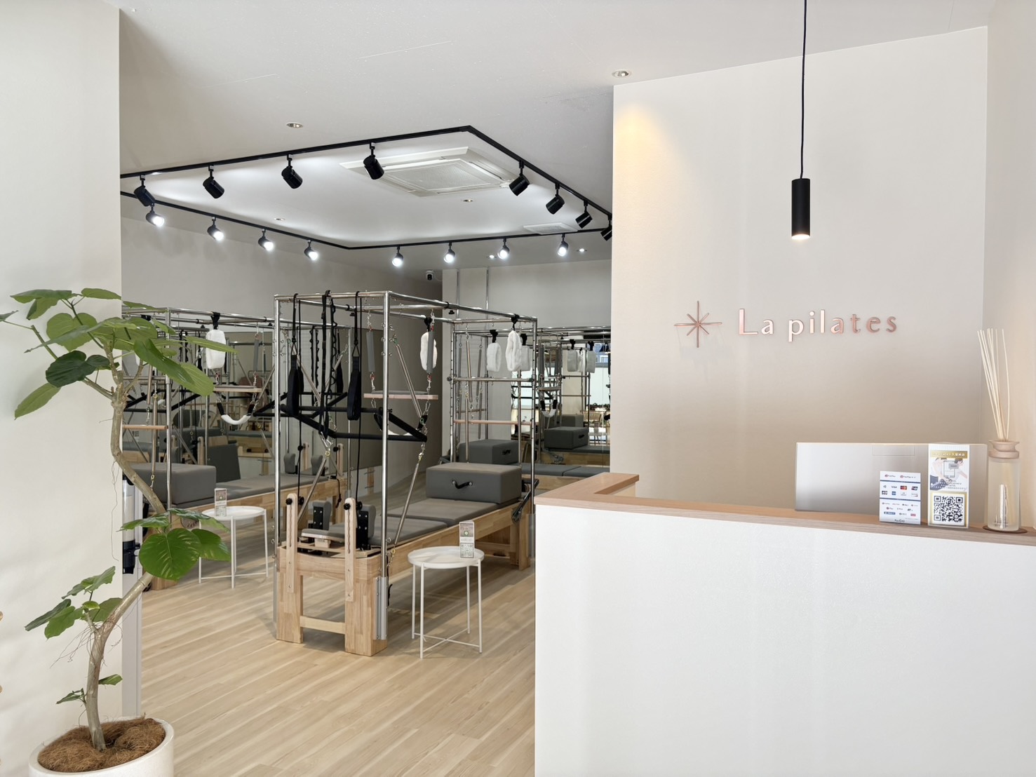 パーソナルマシンピラティスLa pilatesスタジオ写真