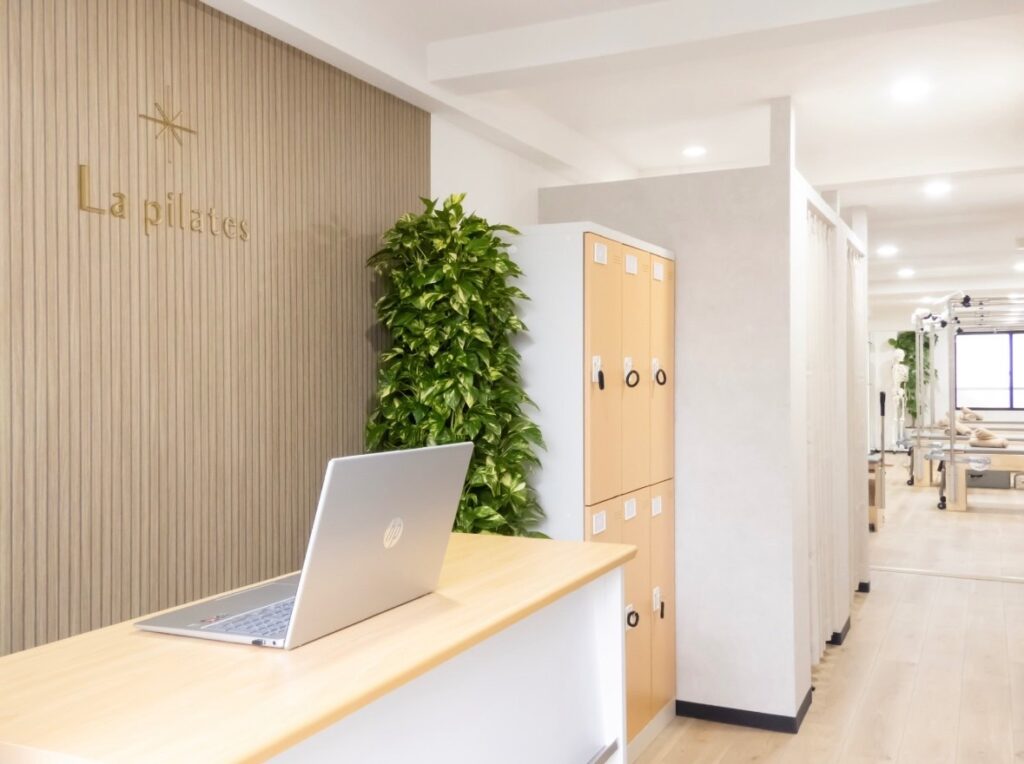 La Pilates赤羽店の様子