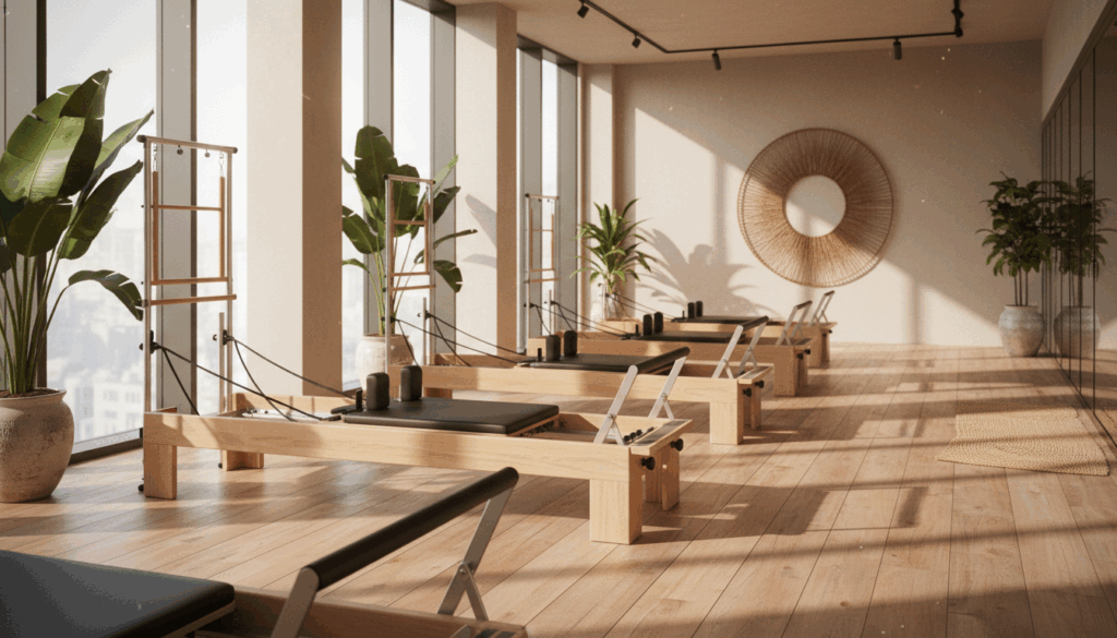マシンピラティススタジオの様子