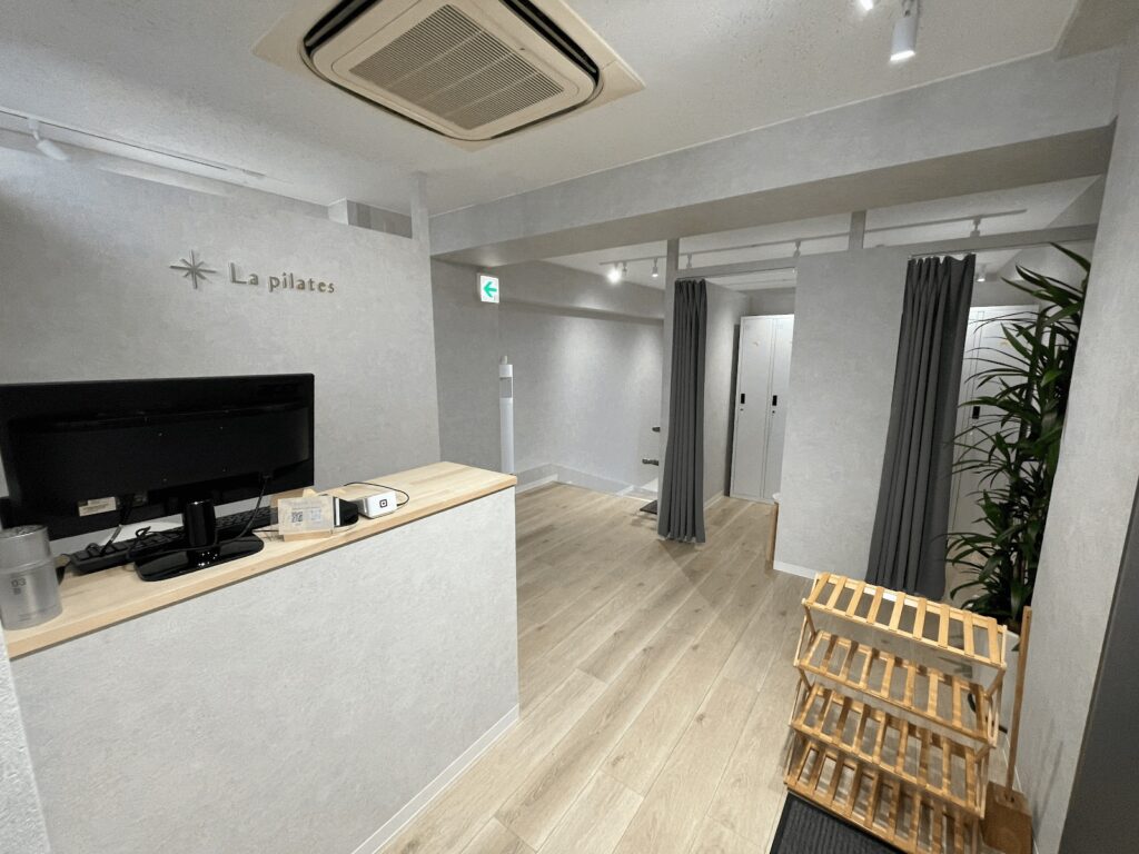La pilates川崎店の店内写真