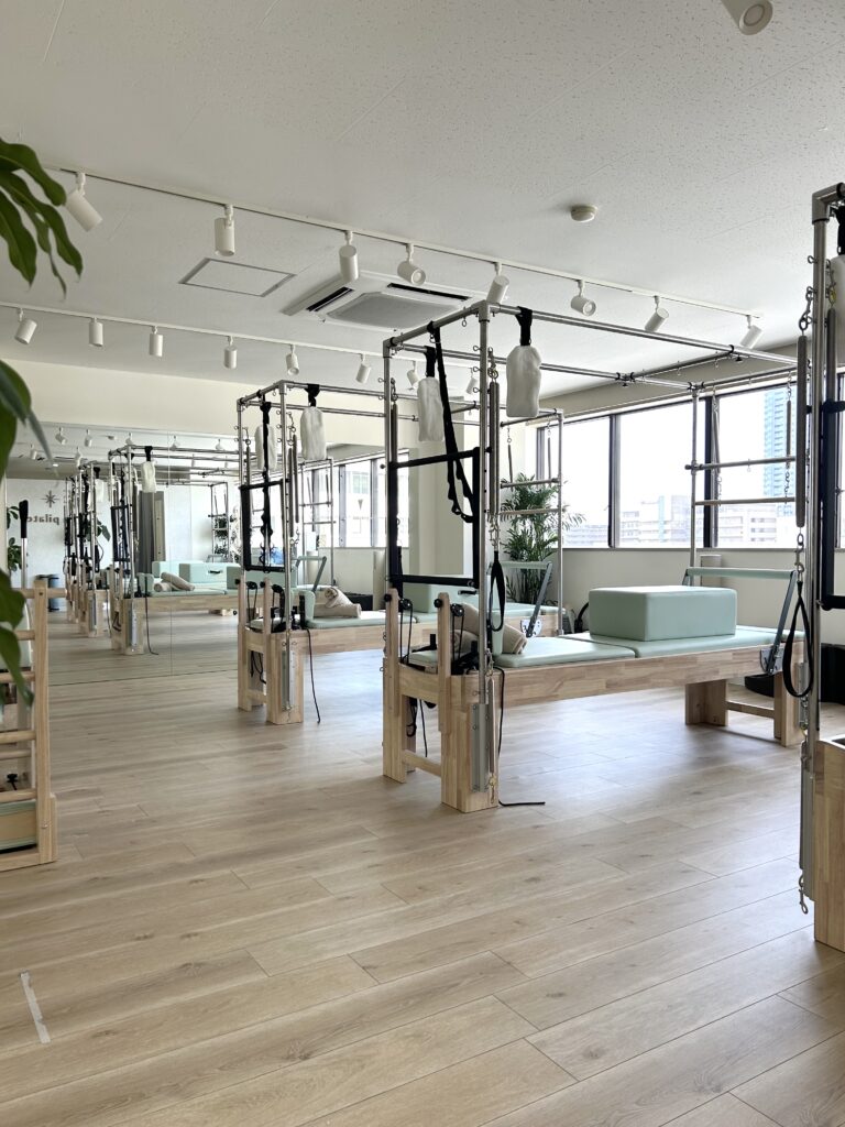 La pilates天王寺スタジオの店内