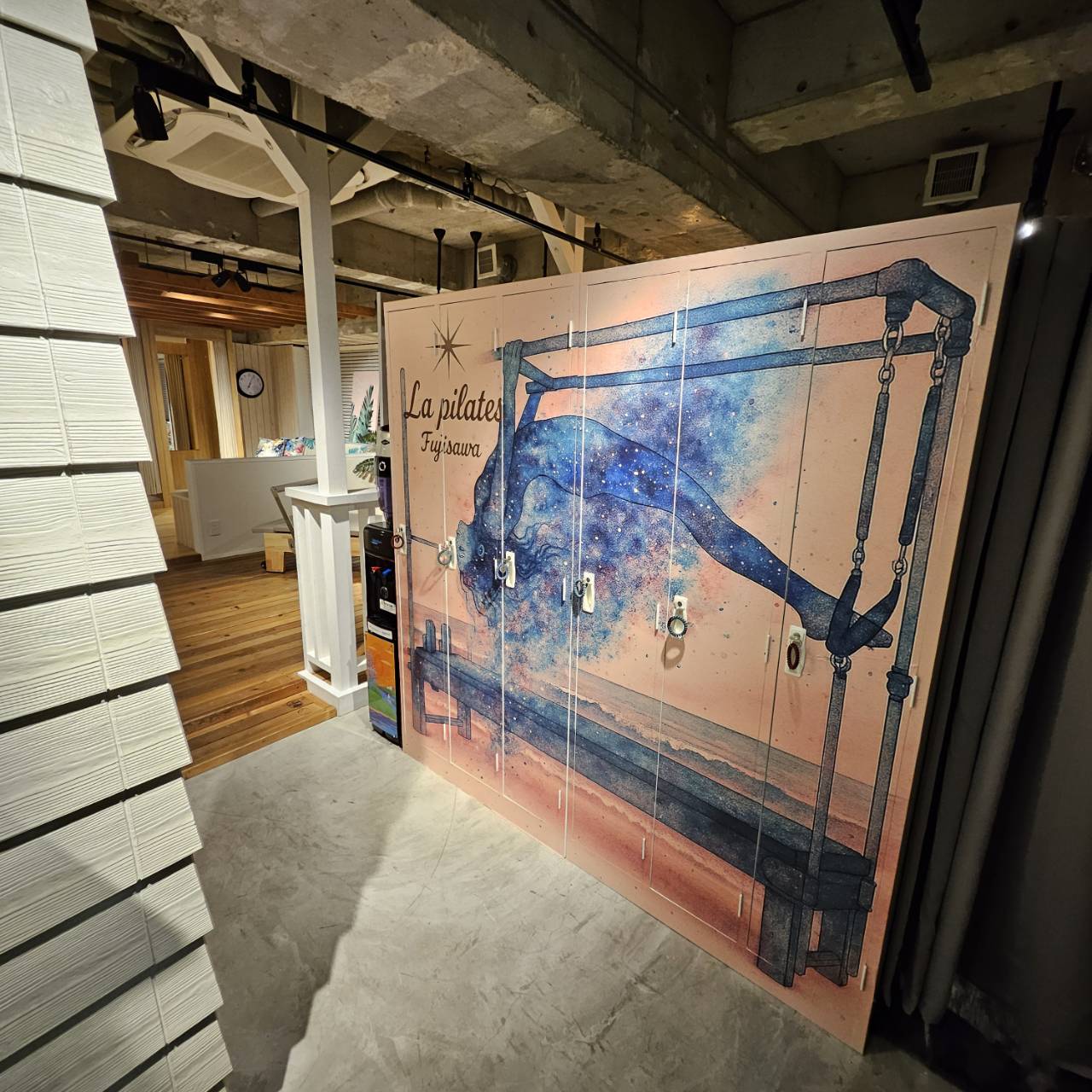 La pilates藤沢店入り口