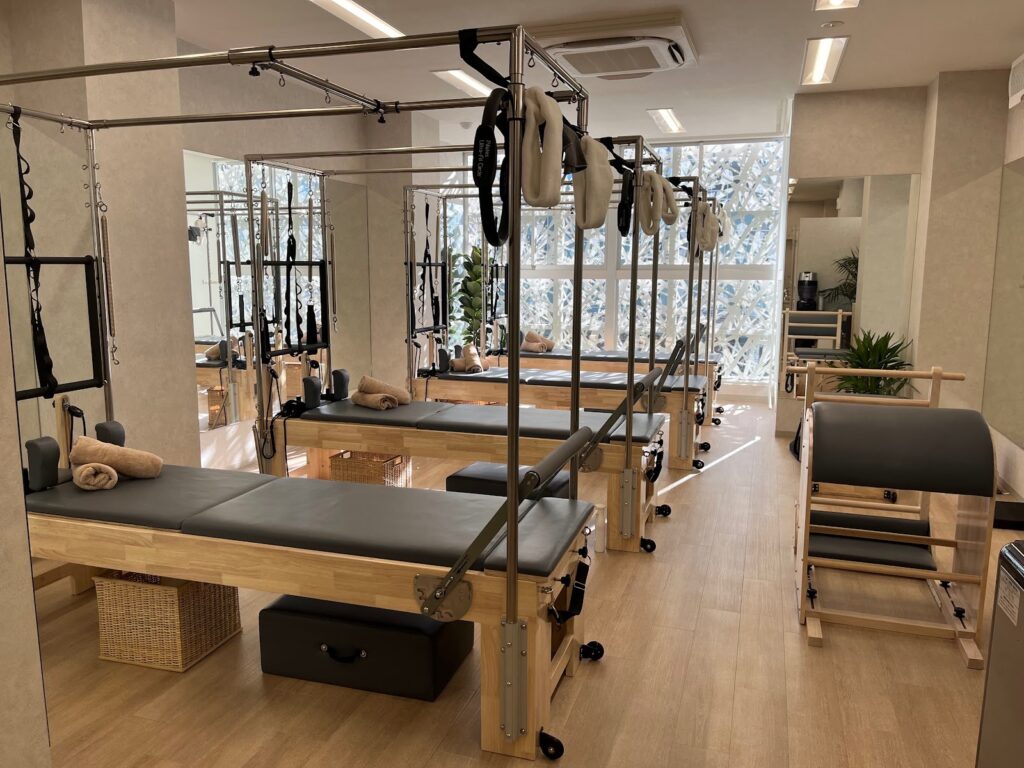 La pilates銀座店の内観