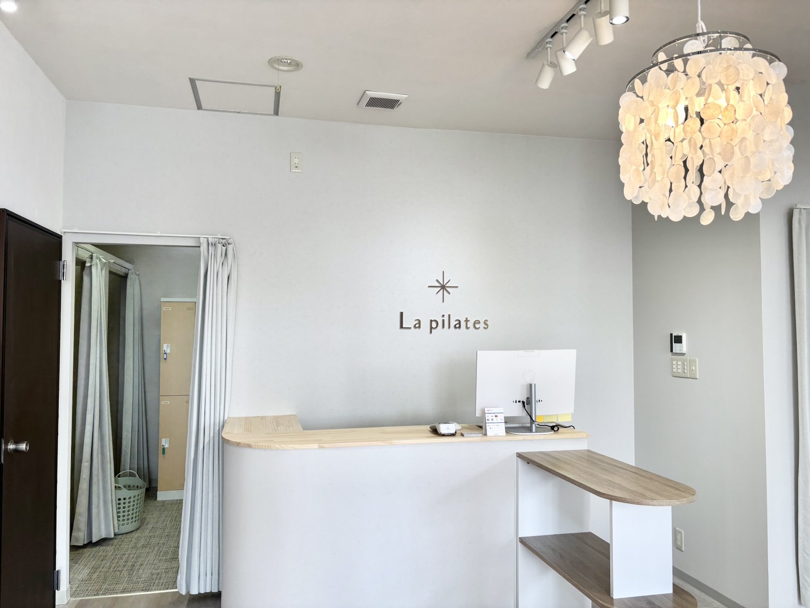 La pilates 水戸店入り口