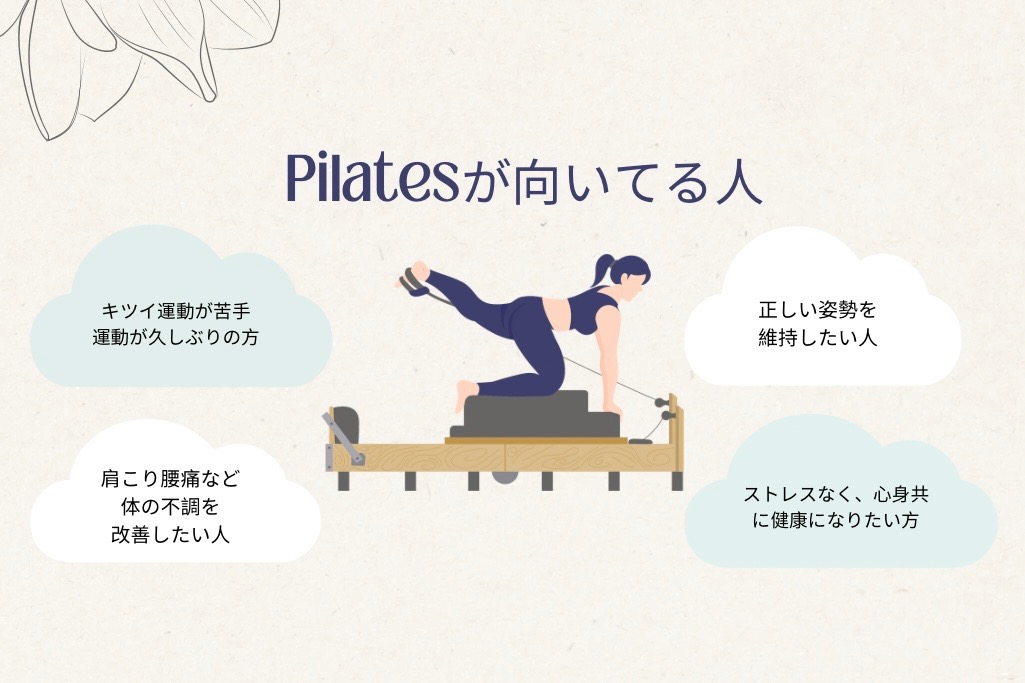 ピラティスが向いている人の特徴４選