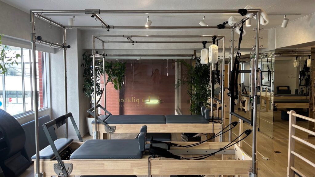 La pilates渋谷店の内観
