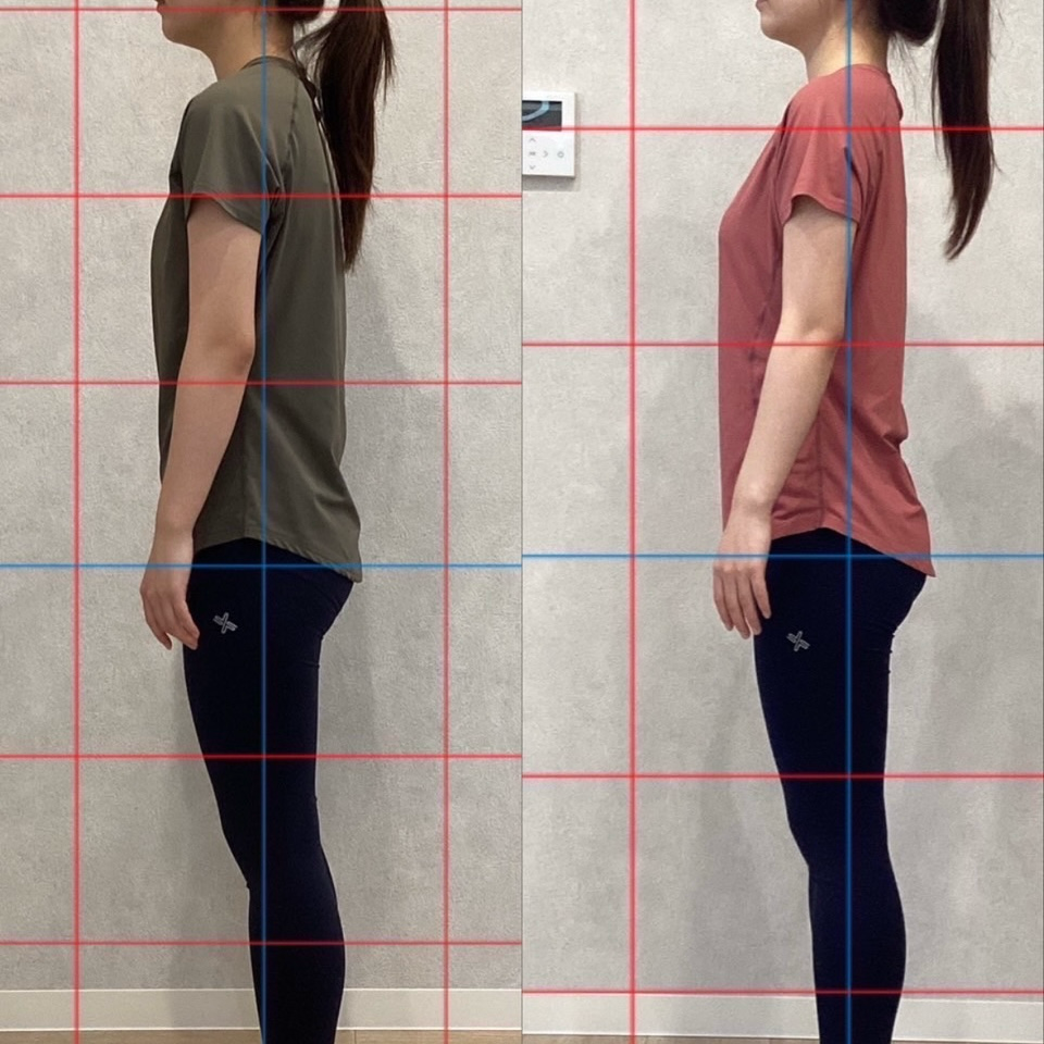 月4回コース、計20回終了後のお身体の変化