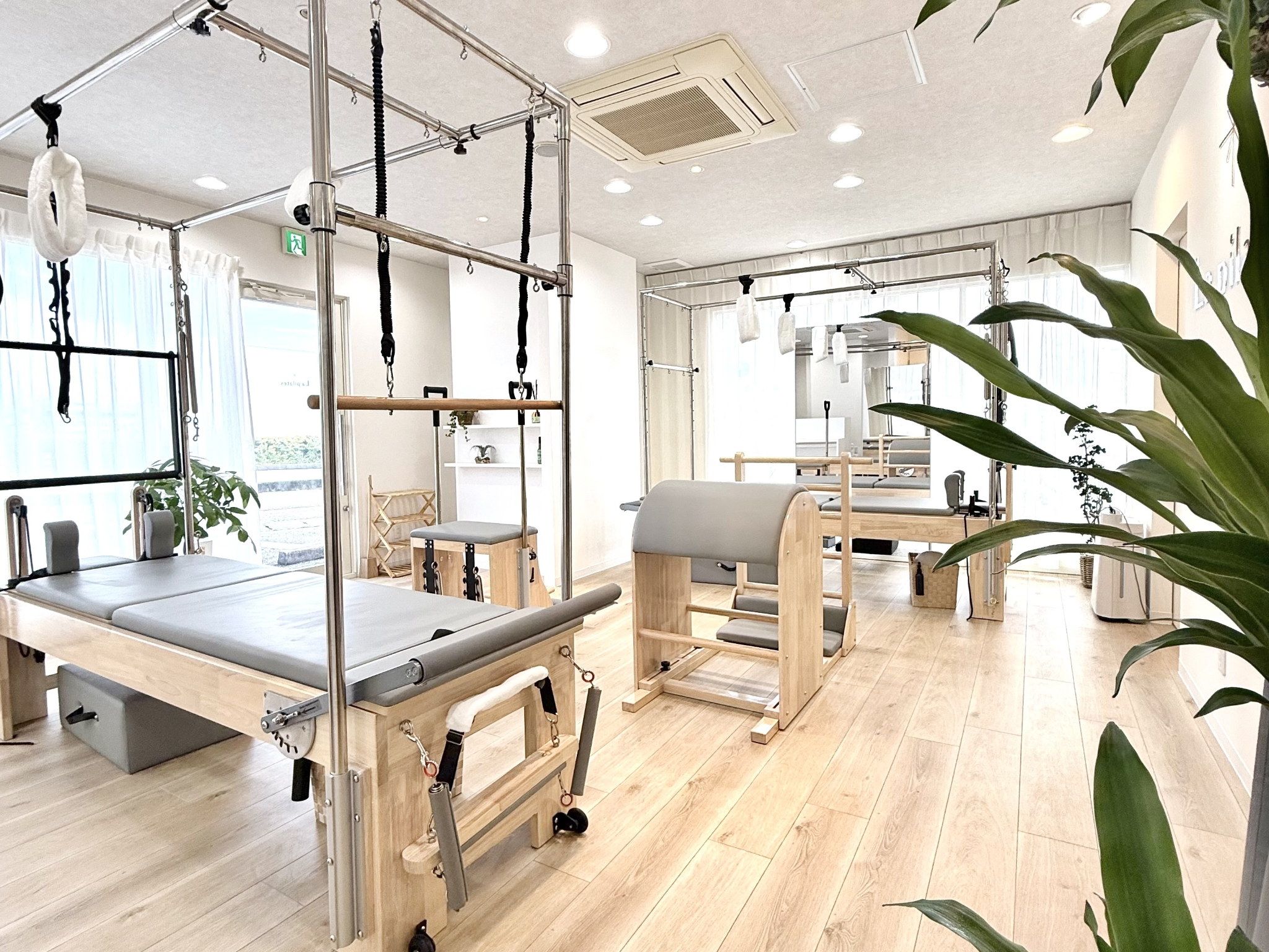 La pilatesスタジオ写真
