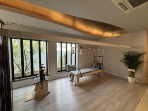 ラピラティス宮崎店の店舗の様子