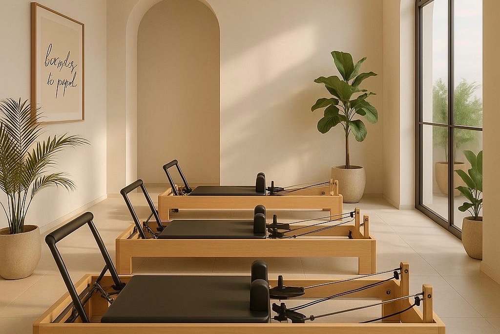 マシンピラティススタジオの内観