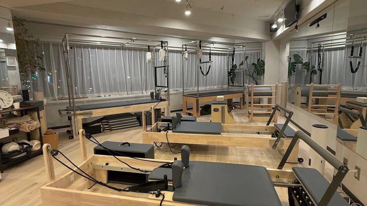 La pilates恵比寿店の内観の様子