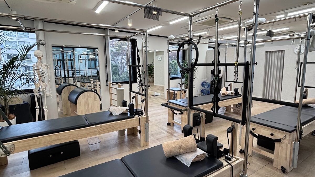 La pilates麻布十番店の様子