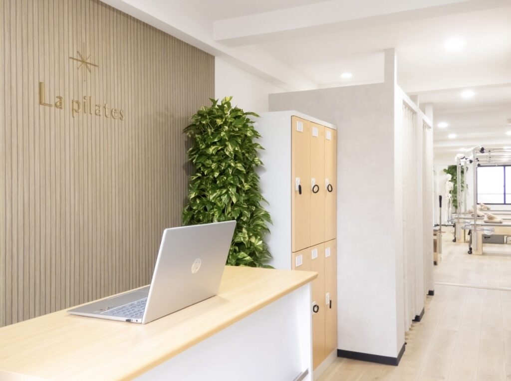 パーソナルマシンピラティスLa pilatesのスタジオ写真