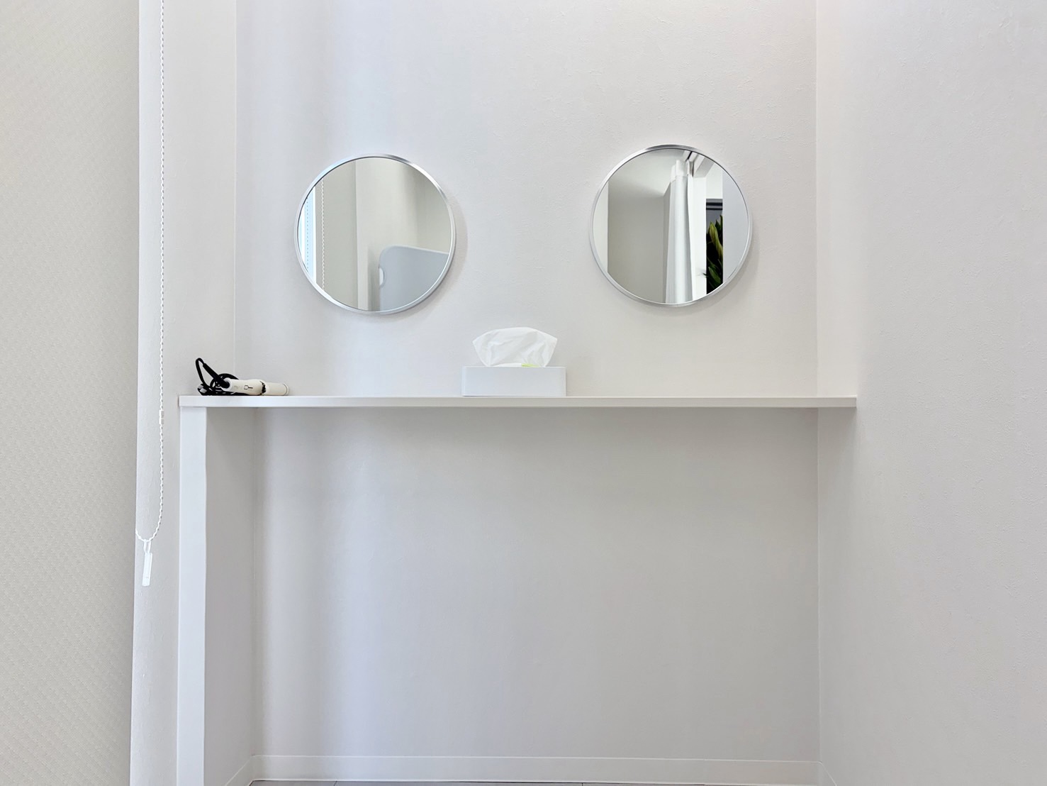 更衣室完備の清潔な新宿御苑店スタジオ