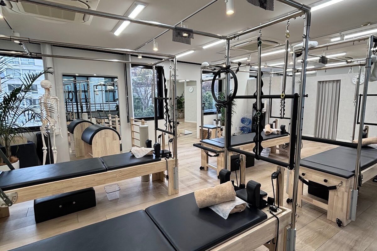 La pilates麻布十番店の内観