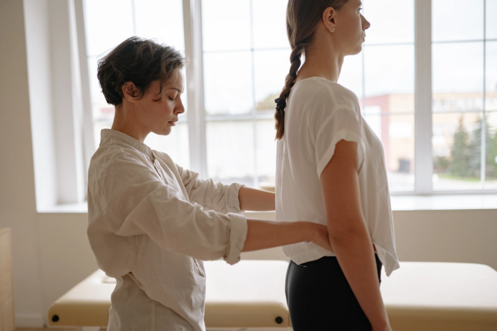 姿勢分析の様子