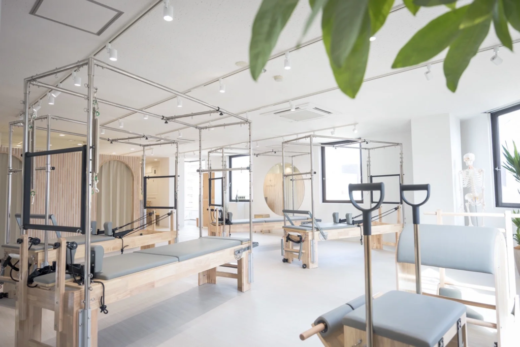 La pilatesスタジオ写真