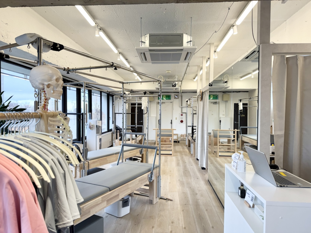La pilates上野店スタジオ写真