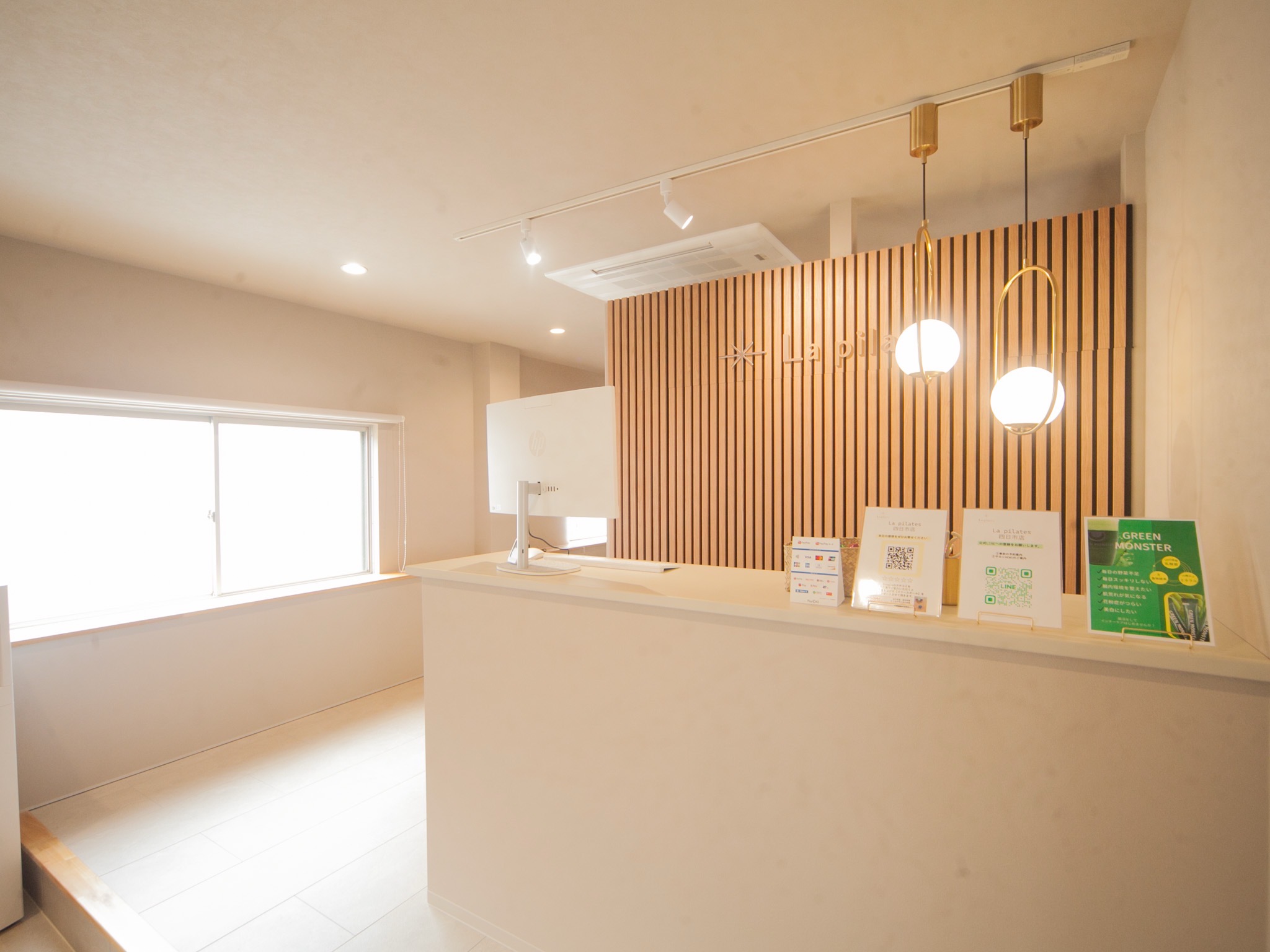 La pilates四日市店入り口