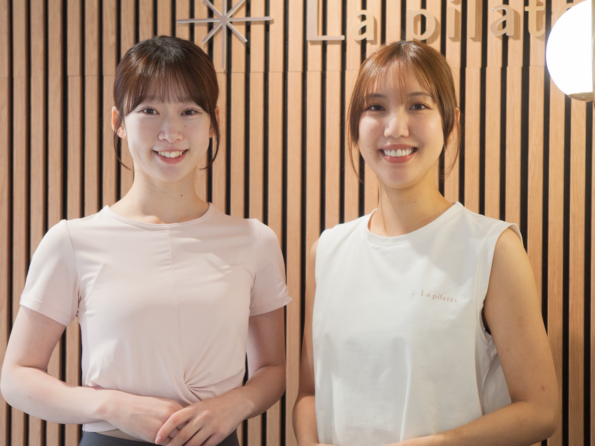 La pilates四日市店の女性インストラクター