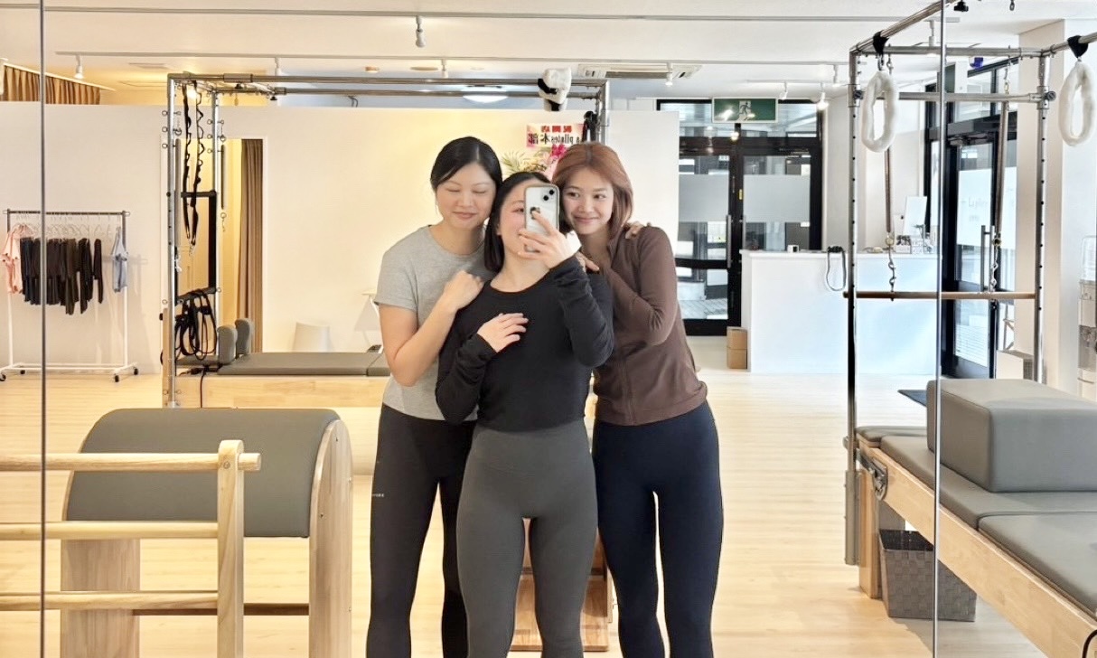 La pilates宜野湾店の女性インストラクター