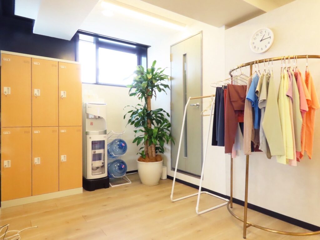 La pilatesスタジオのかわいいレンタルウェア