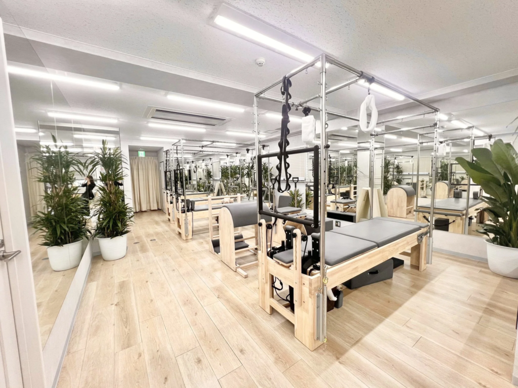 La pilates横浜店のスタジオ写真