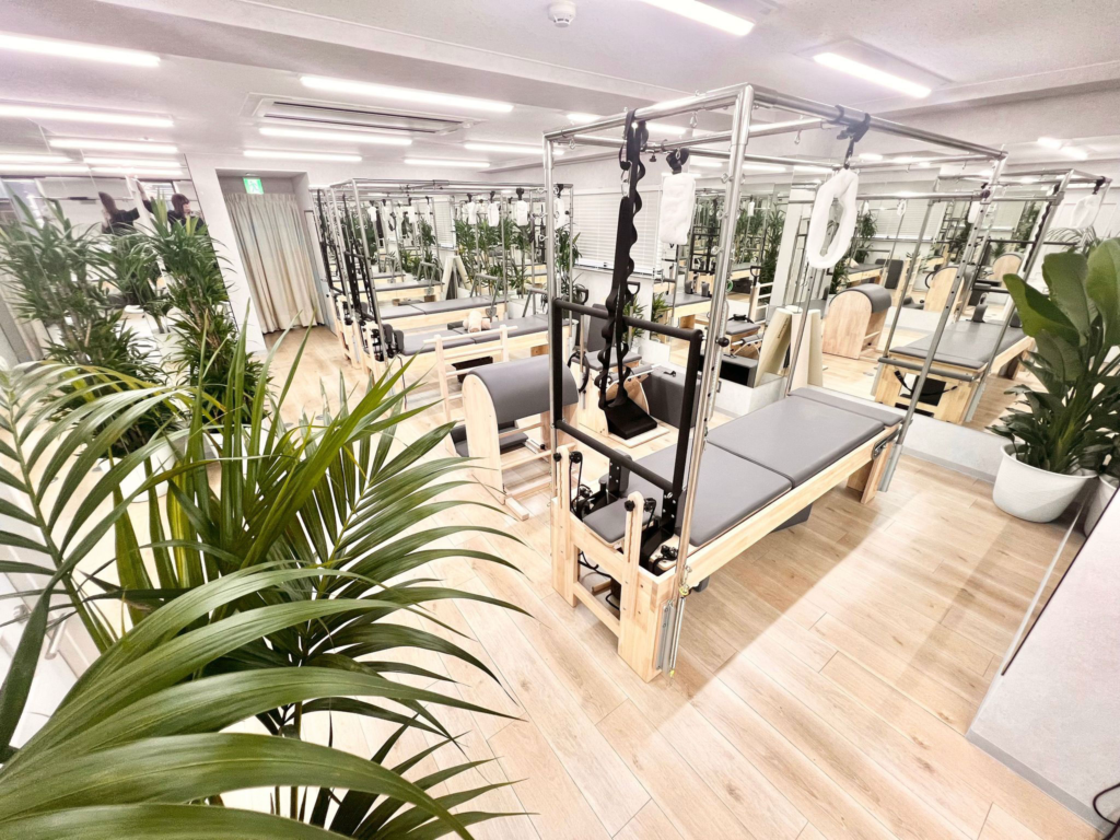 La pilates横浜店のスタジオ写真