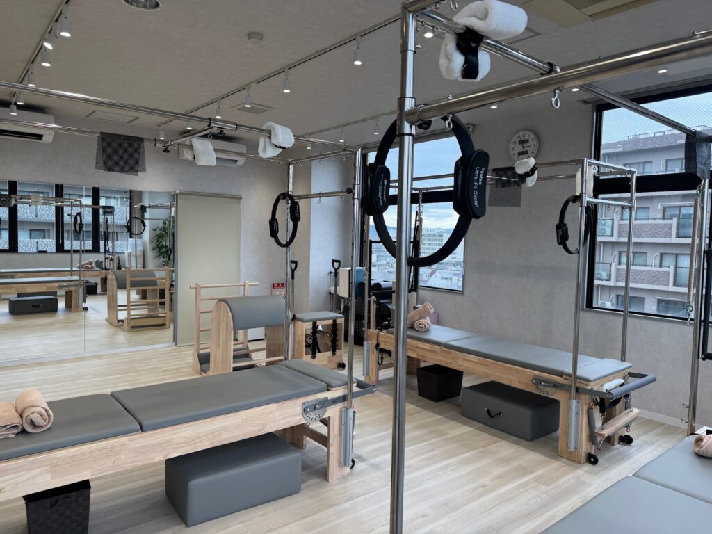 仙台市青葉区のLa pilatesの店内