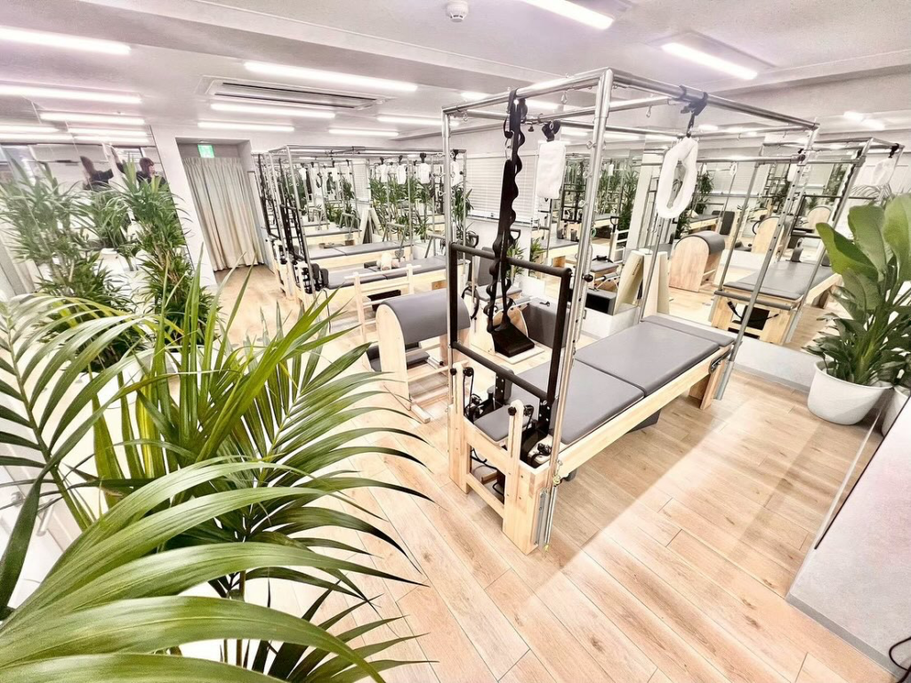 La pilates横浜店の様子