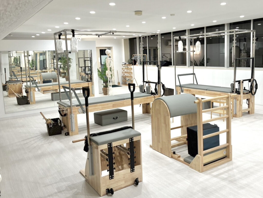 La pilates仙台店のスタジオ写真