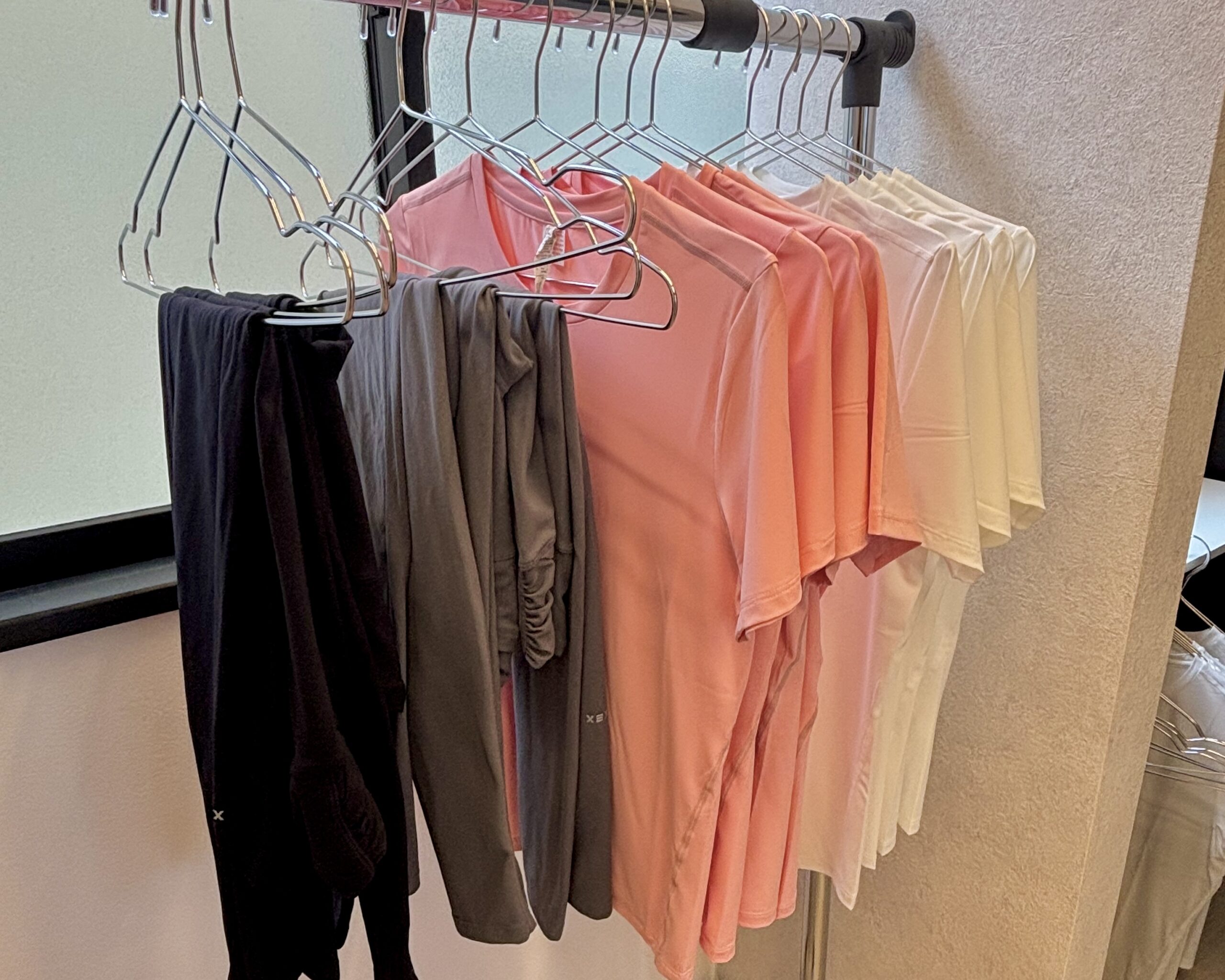 無料レンタルウェア完備のLa pilates和歌山店スタジオ
